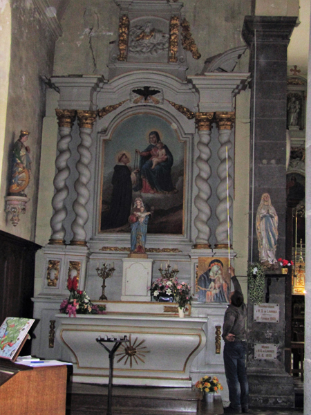 Restauration de l'Autel de la Vierge-Marie  Dompierre-sur-Helpe La France